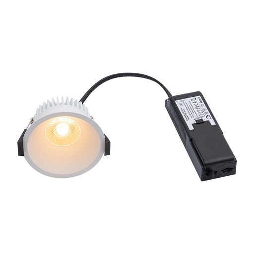 [4242016146] Albric Indbygningsspot 8W 2700K IP44, hvid