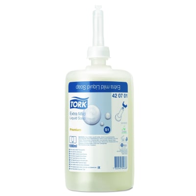 [882890344] Tork S1 Premium, håndsæbe, uden parfume, 1 l