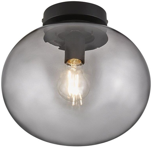 [4241001071] Loftlampe Alton E27, røgfarvet
