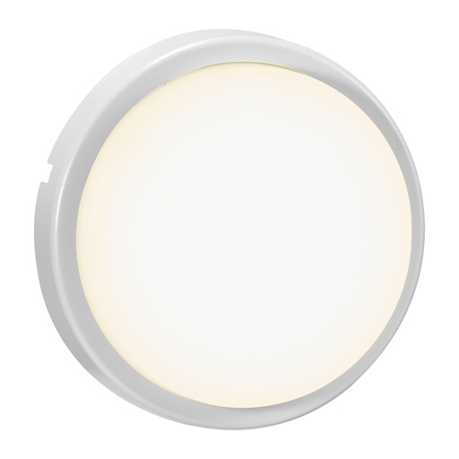 [4243912388] Cuba Energy Round væg, 6,5W, 830, hvid
