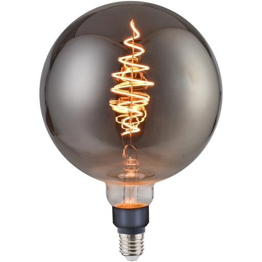 [4257000341] LED-Deko E27 G200 Gigant Spiral GLO 8,5W, dæmpbar, røgfarvet