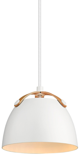 [6241100174] OSLO Pendel Ø16 hvid-eg GU10