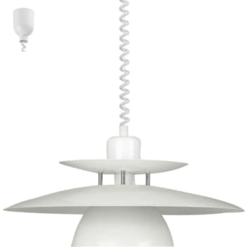 [4241801064] Brenda Pendel Ø430, hvid, med hejs