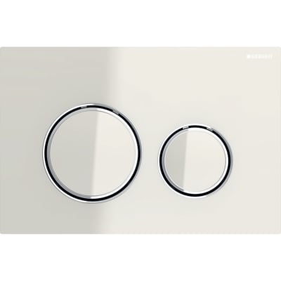 [617080252] GEBERIT SIGMA21 betjeningsplade 246x14x164mm 2skyl tryktaste gla