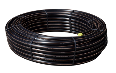 [070585040] Evopipes 40 mm PE100RC PN16 SDR11 rør, sort/brun, 100 m, EN 12201