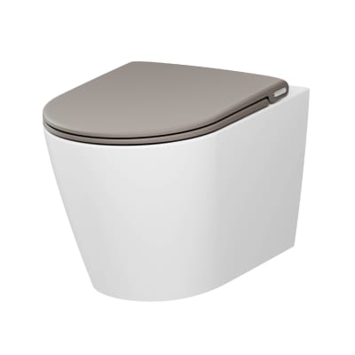 [613326685] Pressalit Trend Combi Pack væghængt toilet m/Style D2, mat taupe