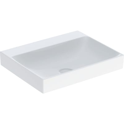 [622881630] GEBERIT ONE håndvask 600x480mm u/hh u/overl porcelæn KeraTect hv