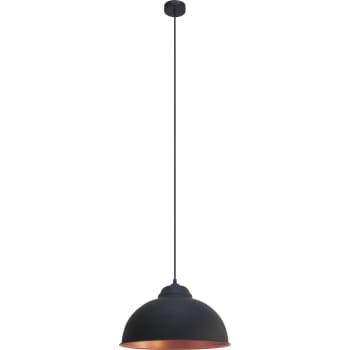[4241801530] Truro 2 Pendel Ø370, sort/kobber Indv.