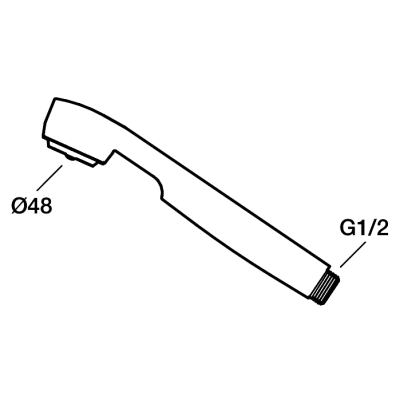 [738512230] FM Mattsson Sarona håndbruser hvid