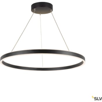 [4241906529] ONE 80 pendel, up/down, 34W, 3000/4000K, Dali, Ø800, mat sort