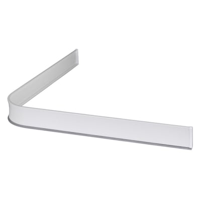 [930215490] LEIJMA GULVSKINNE TIL BRUS 92X92 HVID LAK. ALUM