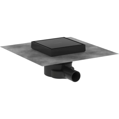 [153242151] Hansgrohe afløbsskål ø40/150 x 150 mm, matsort