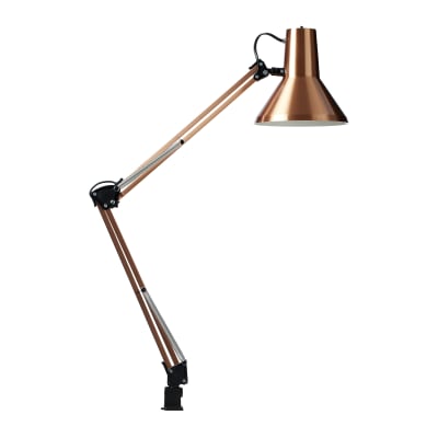 [6244204666] Arkitektlampe Jensen E27, børstet kobber