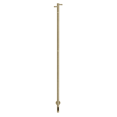 [330172178] KRISS Single håndklædetørrer, 1480 x 30 mm, børstet messing PVD