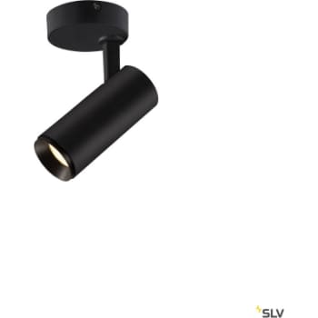 [4242911380] NUMINOS S, påbygningsspot, 3000K, 1020 lm, 36°, sort/sort