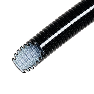 [9030030216] Flexrør HFXP X 25 mm, halogenfri, sort, 750N, R100