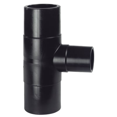 [077815161] GF Stuk/el 160 x 90 mm PE-tee, reduceret, PN16 SDR11