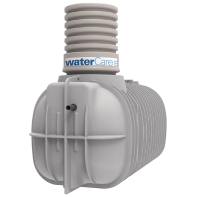 [223193118] WaterCare 2500 l 3-kammertank med Flygt DX35-5 pumpe, 5PE