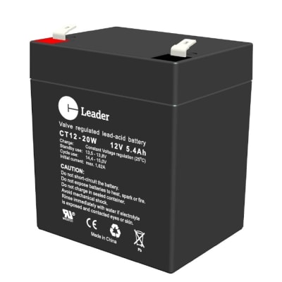 [4294085154] Bly Akkumulator 12V 5,4 Ah, CT12-20W, T2 terminal