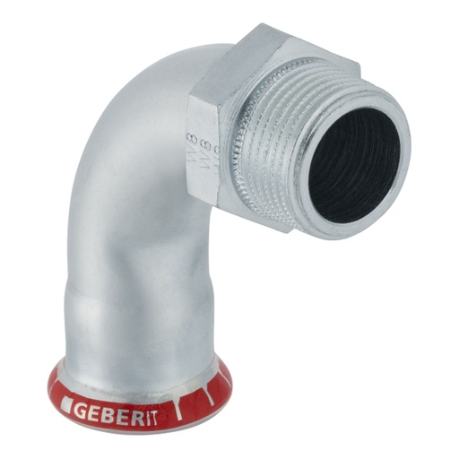[034204054] 54 mm x 2" Bøjning FZ 90° muffe/nippel Mapress