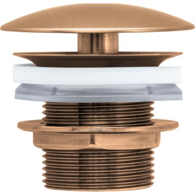 [747093027] Duravit Bundventil med kappe, Bronze Børstet