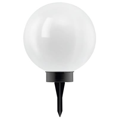 [4248802011] Solcelle Spyd hvid kugle Ø250