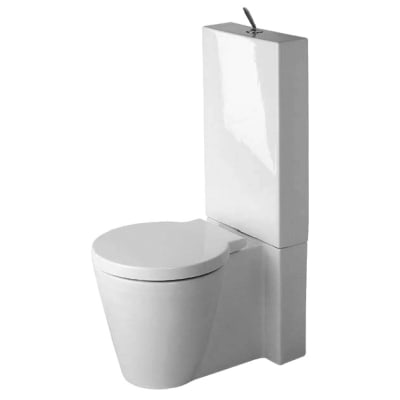 [604265310] Starck 1 toilet back-to-wall, wondergliss
