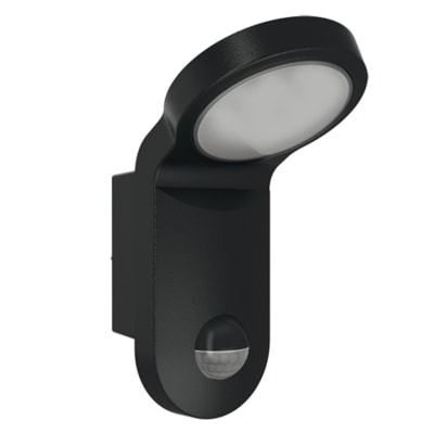 [4243750715] Armatur AOL 100 LED 3000K sort med sensor