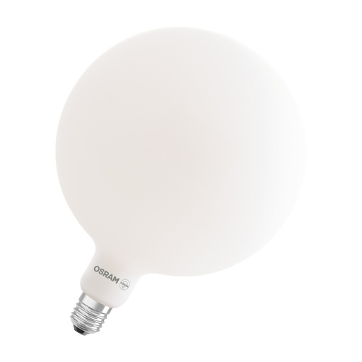 [5657061057] Osram 1906 LED big globe milky 806lm 7,3W/827 E27 dæmp