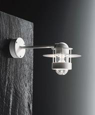 [5743142709] Albertslund væg 100W E27 GRÅ KORT ARM