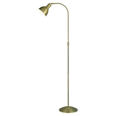 [6244101400] Angora standerlampe E27 H1100-1500, antik messing