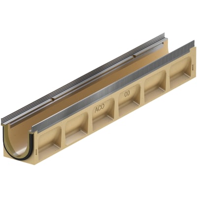 [221525017] ACO V100S SEAL IN 1000 mm rende 7 m/galv. karm, uden udløb/rist