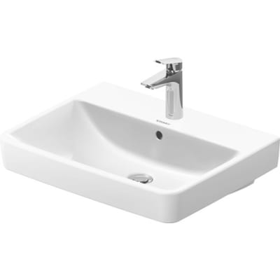 [635431000] Duravit No.1 håndvask, 600 mm, 1 hanehul, med overløb