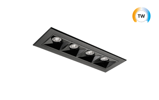 [6242124495] Downlight Inspire R 150 2700-6500K TW Leddim sort