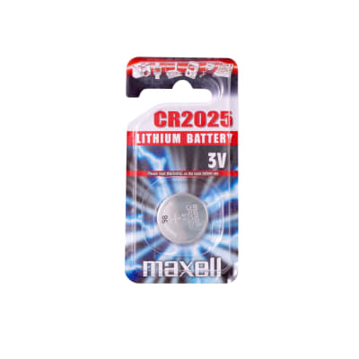 [991015959] Maxell Lithium CR2025 knapcelle batteri, 1 stk.