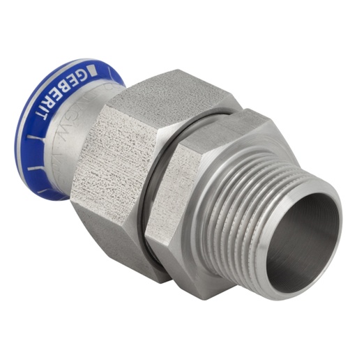 [034341028] 28mm x 1" union muf/nip Mapress RF/kromnikkel