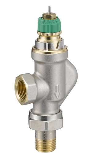 [403284303] Danfoss RA-DV 10 UK Dynamisk radiatorventil 3/8 omv.vinkelløb