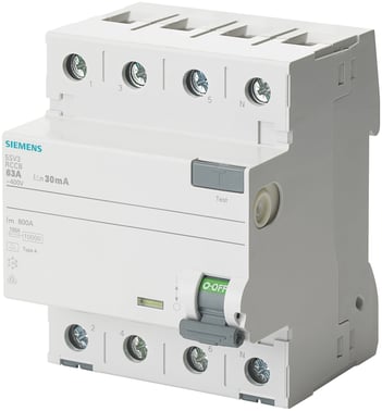 [7822101258] PFI 4-polet type A 25A 300 mA 400VAC