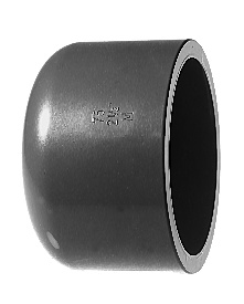 [061301040] 40 mm PVC slutmuffe