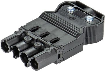 [7828100570] GST18I4 Stik skrue 250/400V/20A hun 1,5-2,5mm2 Ø=9,5-11,5mm sort 92.744.3053.1