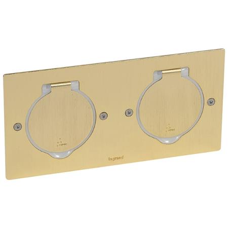 [8736112154] GULVSTIK TOM FIRKANTET 2X2M MESSING