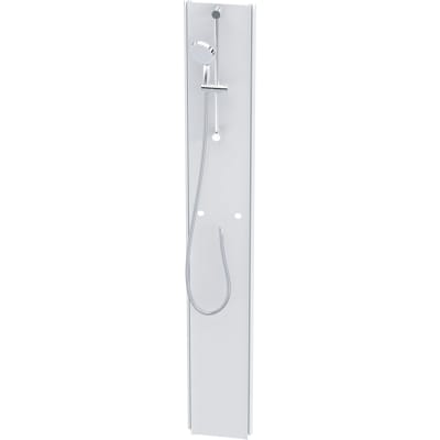 [673973900] brusepanel Contura Shower m/håndbr aluminium