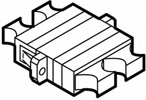 [1084005318] FIBERADAPTER SC SM DUPLEX