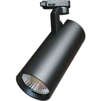 [6245000144] e3light Leo LED 3F skinnespot 29W 930, 3000 lumen, 38°, sort