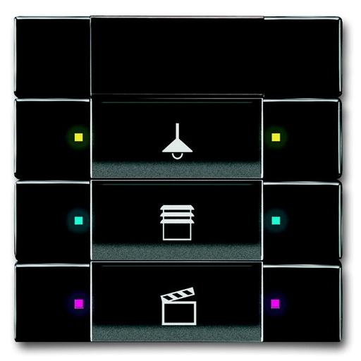 [2126140949] KNX RUMTERMOSTAT 3/6-TRYK ANT