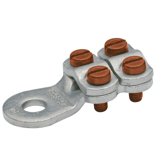 [6221609857] Spændekabelsko stanset 35-50 mm2 M10 4 skruer fortinnet