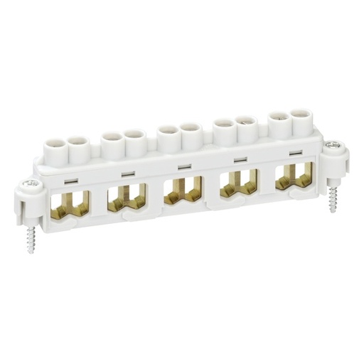 [4221110254] KLEMRÆKKE KLS 5P 10MM2