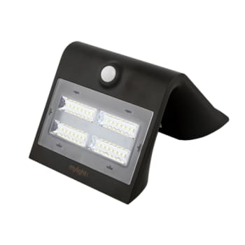 [6248000235] Mylight.Me Walllight 03 Mellem, sort, solcelle, LED 3000K, 400 lm