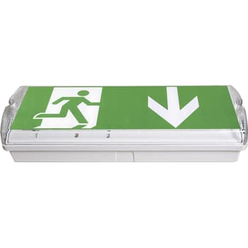 [6248000329] Exit Skilt plafond LED, 5-7W 6000K, hvid