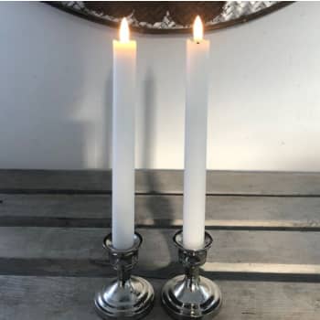 [6248001810] 3D Kronelys (2 stk på 25 cm)